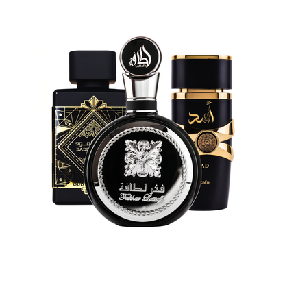 Set di 3 Profumi | Club de Nuit Intense Man + Oud for Glory + Khamrah 100 ml