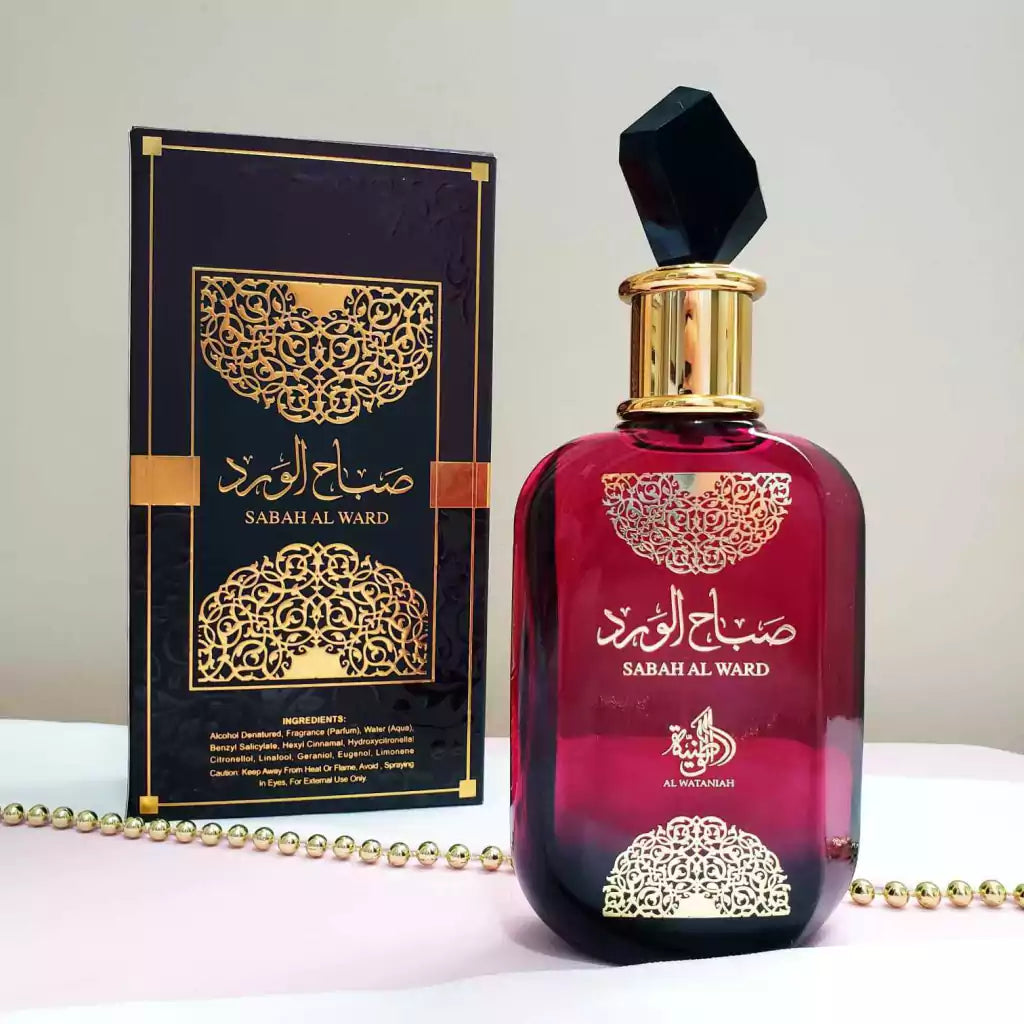 Set di 3 Profumi | Sabah Al Ward 100 ml, Fakhar 100 ml, Royal Amber 100 ml