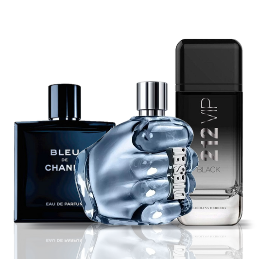 Set di 3 Profumi | Bleu de Chanel + Diesel Only The Brava + 212 VIP Black
