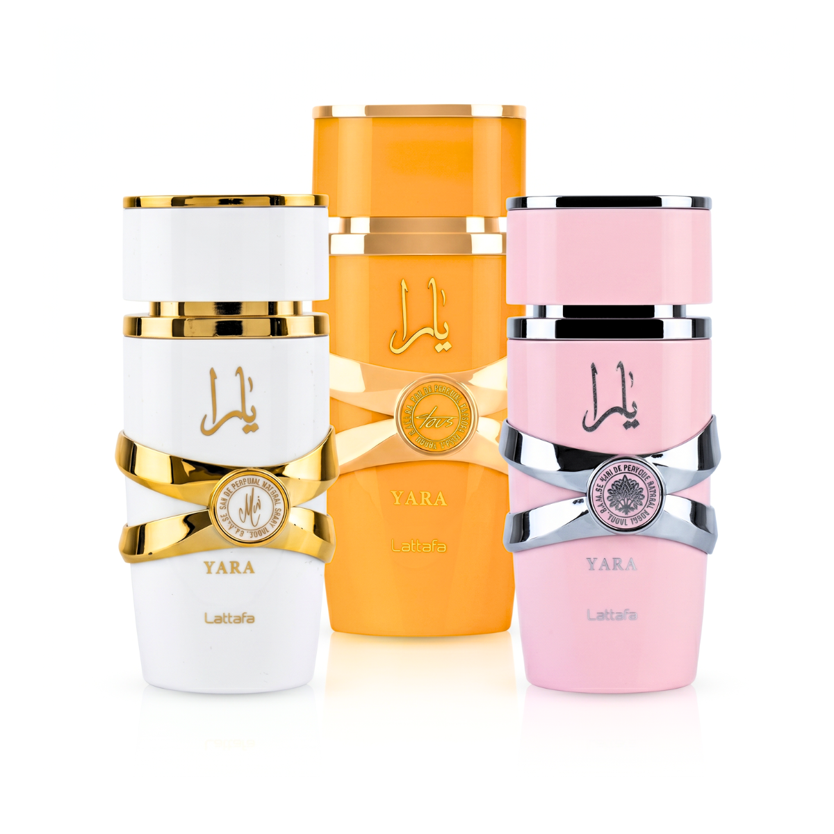 Set di 3 Profumi | Yara (Rosa) + Yara Tous + Yara Moi 100 ml